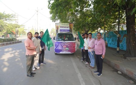 सिंगरौली में स्वच्छता वाहन रैली: मुख्यमंत्री शहरी स्वच्छता संकल्प अभियान के तहत जनजागरूकता का संदेश