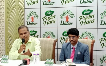 रायपुर में आयुर्वेद का संदेश: डाबर ने पुदीना को बताया ‘वंडर हर्ब’, पुदीन हरा अभियान लॉन्च