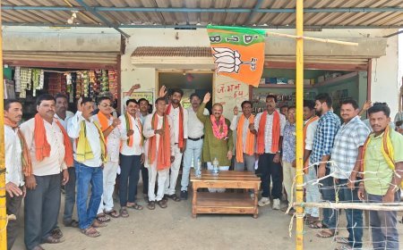 वनांचल क्षेत्रों में विकास को गति: सांसद संतोष पांडेय ने किया भूमिपूजन और जनसंवाद