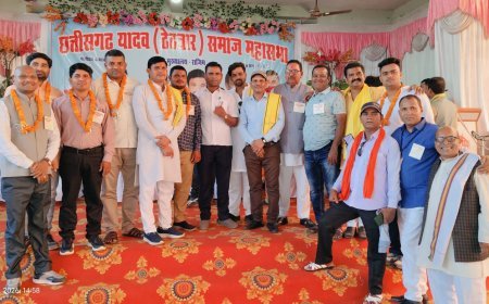 यादव ठेठवार समाज का प्रांतीय महा अधिवेशन संपन्न, शिक्षा मंत्री गजेन्द्र यादव की गरिमामयी उपस्थिति