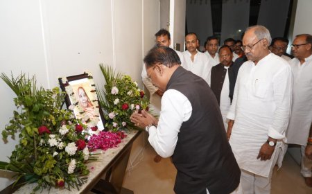 रायपुर में प्रेमलता अग्रवाल की श्रद्धांजलि सभा, मुख्यमंत्री विष्णुदेव साय सहित कई नेताओं ने दी भावभीनी विदाई