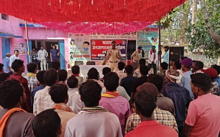 गरियाबंद के शोभा में यातायात व साइबर सुरक्षा शिविर, 250 युवाओं ने लर्निंग लाइसेंस के लिए किया आवेदन