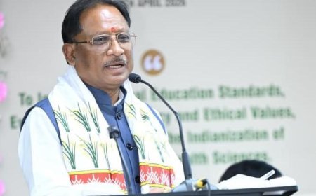 वाइस चांसलर मीट-2026 में बोले मुख्यमंत्री विष्णु देव साय: स्वस्थ नागरिक ही विकसित छत्तीसगढ़ की नींव