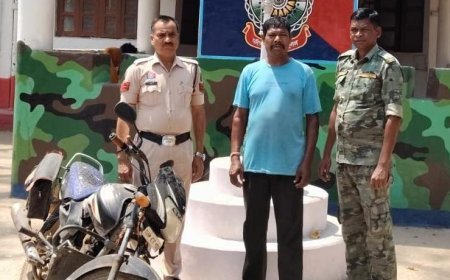 सिहावा पुलिस की बड़ी कार्रवाई: अवैध महुआ शराब परिवहन करते आरोपी गिरफ्तार