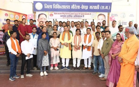 गौरेला-पेंड्रा-मरवाही जिला अस्पताल में एनएससीयू यूनिट का शुभारंभ, नवजात शिशुओं को मिलेगी बेहतर चिकित्सा सुविधा