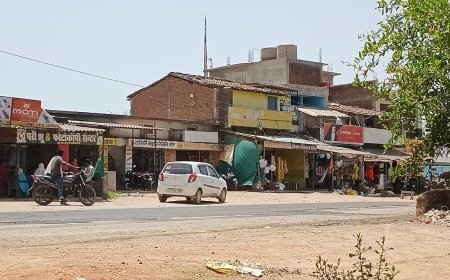 तातापानी में सरकारी जमीन पर कब्जे के आरोप: NH-343 किनारे अवैध निर्माण से उठे सवाल