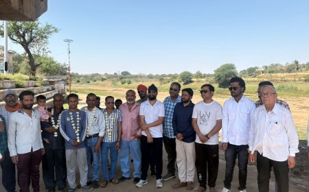 न्यूटन चिखली में ‘गांव चलो बस्ती चलो’ अभियान: अटल घाट पर स्वच्छता के साथ जनप्रतिनिधियों का सम्मान