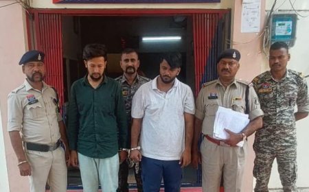 धमतरी में हेरोइन (चिट्टा) तस्करी पर पुलिस का बड़ा एक्शन, 2 आरोपी गिरफ्तार, 2.29 लाख की संपत्ति जब्त