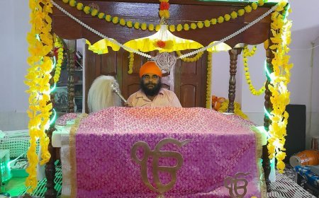 दंतेवाड़ा के बचेली गुरुद्वारा में धूमधाम से मनाई गई बैसाखी, खालसा साजना दिवस पर उमड़ा श्रद्धालुओं का सैलाब