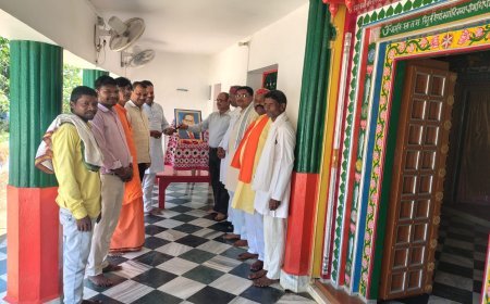 चितरंगी में डॉ. भीमराव अंबेडकर जयंती हर्षोल्लास से मनाई गई, कार्यकर्ताओं ने लिया संकल्प