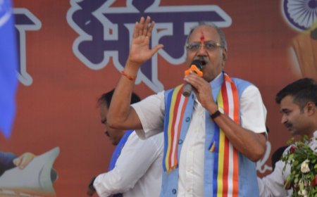 बाबा साहेब के संविधान ने दिया जनसेवा का अधिकार: सांसद बृजमोहन अग्रवाल