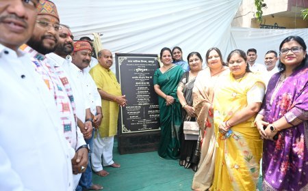 उत्तर विधानसभा क्षेत्र में 7 वार्डों में विकास कार्यों का भूमिपूजन, तेज़ हुई विकास की रफ्तार