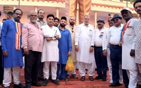 रायपुर में अंबेडकर जयंती पर मुस्लिम समाज ने किया पुष्पांजलि कार्यक्रम, भाईचारे का दिया संदेश