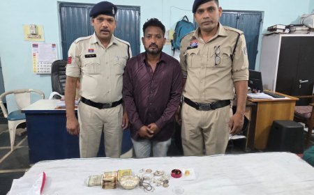 तेलीबांधा में सूने मकान में चोरी का खुलासा, 24 घंटे में आरोपी गिरफ्तार