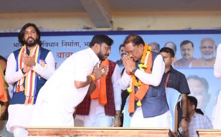 समरसता भोज में शामिल हुए मुख्यमंत्री विष्णु देव साय, संविधान के मूल्यों को अपनाने का दिया संदेश