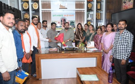 जनपद पंचायत बेरला में दो CEO से बढ़ी परेशानी, विकास कार्य प्रभावित, विधायक से मिले जनप्रतिनिधि