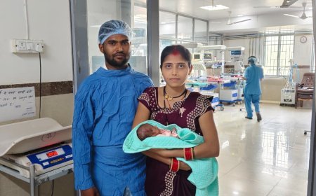 बलौदाबाजार में एसएनसीयू बना नवजातों का जीवनदाता, 780 ग्राम के शिशु को मिला नया जीवन