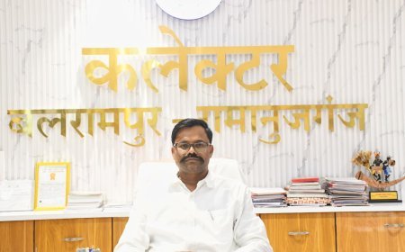 बलरामपुर में जनगणना 2027 की शुरुआत, कलेक्टर ने की नागरिकों से सहभागिता की अपील