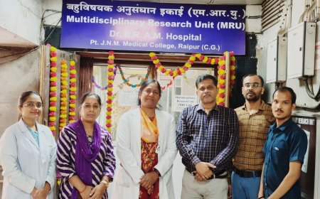 रायपुर के मेडिकल कॉलेज की बड़ी उपलब्धि: सिकल सेल डायग्नोस्टिक किट राष्ट्रीय मंच पर होगी प्रदर्शित