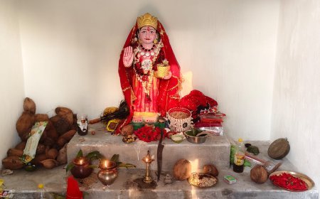 धोबनडीह में पेंड्रावाहिन माता मंदिर की प्राण-प्रतिष्ठा संपन्न, दो दिवसीय जात्रा में उमड़ा जनसैलाब