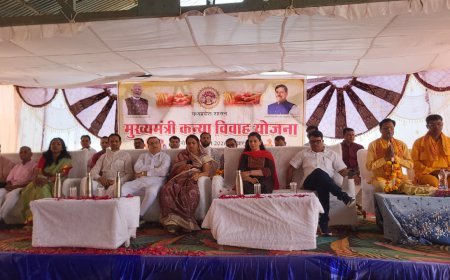 आलीराजपुर में मुख्यमंत्री कन्या विवाह योजना के तहत सामूहिक विवाह सम्मेलन, 12 जोड़े बंधे परिणय सूत्र में