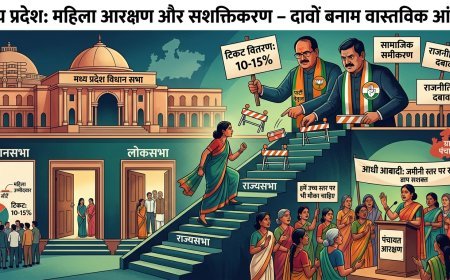 आधी आबादी का सवाल: मध्य प्रदेश में नारी शक्ति को किसने दिया ज्यादा प्रतिनिधित्व? विधानसभा से संसद तक बीजेपी-कांग्रेस का आंकलन