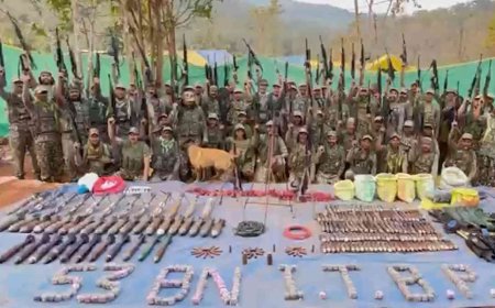 बस्तर में माओवादी नेटवर्क पर करारा वार: हथियार ही बन रहे हैं अब उनके खात्मे के सबूत