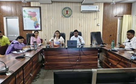 एमसीबी में कलेक्टर की सख्ती: DMF नियमों के पालन पर जोर, 5 वर्षीय विकास योजना बनाने के निर्देश