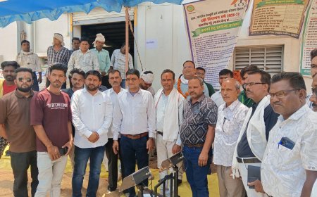 छिंदवाड़ा के गाजनडोह में गेहूं उपार्जन केंद्र का शुभारंभ, किसानों में उत्साह