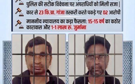 महासमुंद में गांजा तस्करी पर सख्त सजा: दो आरोपियों को 15-15 साल का कठोर कारावास