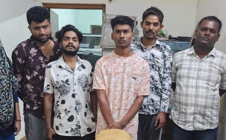 रायपुर में गांजा तस्करी का भंडाफोड़: ओडिशा के अंतर्राज्यीय आरोपी समेत 6 गिरफ्तार, 4.9 किलो गांजा जब्त