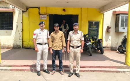 मोबाइल कवर रिफंड के नाम पर ठगी: रायपुर पुलिस ने पश्चिम बंगाल से साइबर आरोपी को किया गिरफ्तार