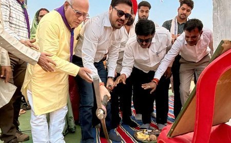 ग्राम मांठ में स्काउट्स-गाइड्स प्रशिक्षण केंद्र का भूमिपूजन, युवाओं के लिए बनेगी ‘संस्कार शाला’