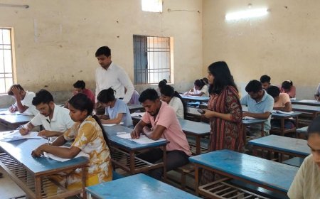 कवर्धा में मंडी उप निरीक्षक भर्ती परीक्षा शांतिपूर्ण संपन्न, 3704 अभ्यर्थियों ने दी परीक्षा