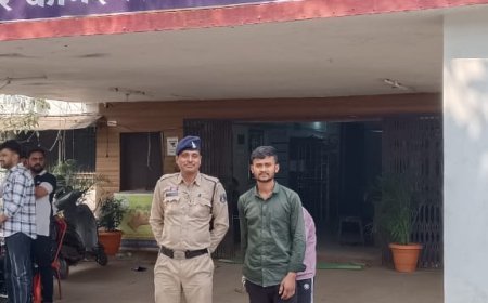 रायपुर में शराब दुकान में चोरी का खुलासा, आरोपी अरुण यादव गिरफ्तार