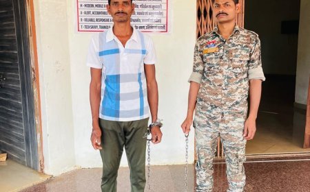 नारायणपुर में पुरानी रंजिश में हत्या, एड़का पुलिस ने चंद घंटों में आरोपी को किया गिरफ्तार