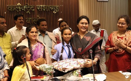 इसरो यंग साइंटिस्ट प्रोग्राम में चयनित हिमांशी साहू का सम्मान, बालोद का बढ़ाया मान