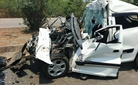 कोरबा में दर्दनाक सड़क हादसा: एक ही परिवार के 3 लोगों की मौत, 3 घायल