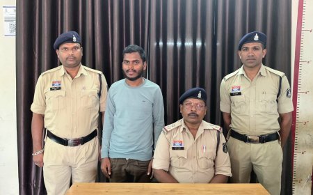 जांजगीर पुलिस कार्यालय में जहर सेवन का मामला: दबाव बनाने की कोशिश पर आरोपी गिरफ्तार