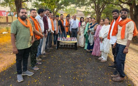 मैनपुर में तुलसी राठौर का 50वां जन्मदिन धूमधाम से मनाया गया, कार्यकर्ताओं ने दी शुभकामनाएं