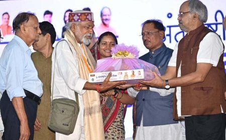 छत्तीसगढ़ में वरिष्ठ नागरिकों के लिए सशक्त सामाजिक सुरक्षा तंत्र, सम्मान और आत्मनिर्भरता पर जोर