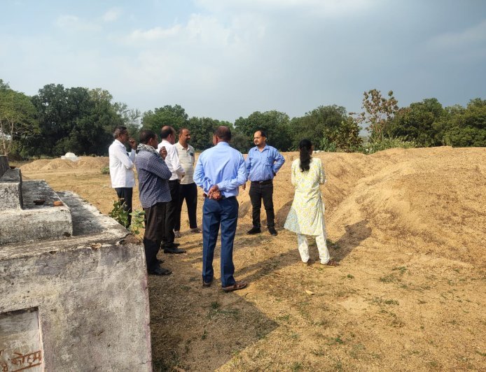 सक्ती में अवैध रेत भंडारण पर बड़ी कार्रवाई, 1000 ट्रिप रेत जब्त