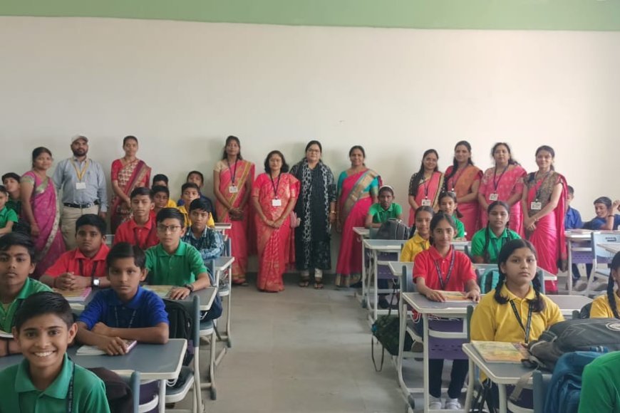 सौसर के शासकीय सांदीपनि विद्यालय में प्रवेश उत्सव 2026-27 का शुभारंभ, बच्चों का गर्मजोशी से स्वागत