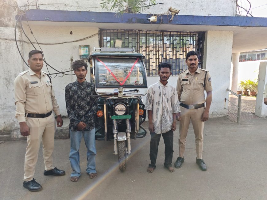 रायपुर में लूट की वारदात का खुलासा: 1 घंटे के भीतर दो आरोपी गिरफ्तार, नगदी और मोबाइल बरामद