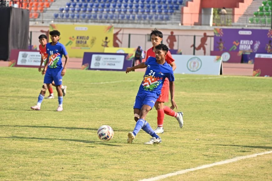 खेलो इंडिया ट्राइबल गेम्स: छत्तीसगढ़ और पश्चिम बंगाल पुरुष फुटबॉल फाइनल में पहुंचे