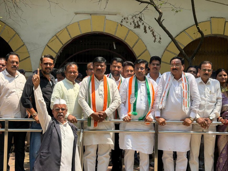 बीरगांव में गैस संकट पर कांग्रेस का विरोध, 25 दिन में सिलेंडर वितरण की मांग