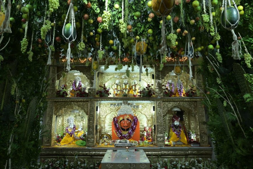 रायपुर के सालासर बालाजी मंदिर में धूमधाम से मनाया गया हनुमान जन्मोत्सव, हजारों श्रद्धालु हुए शामिल