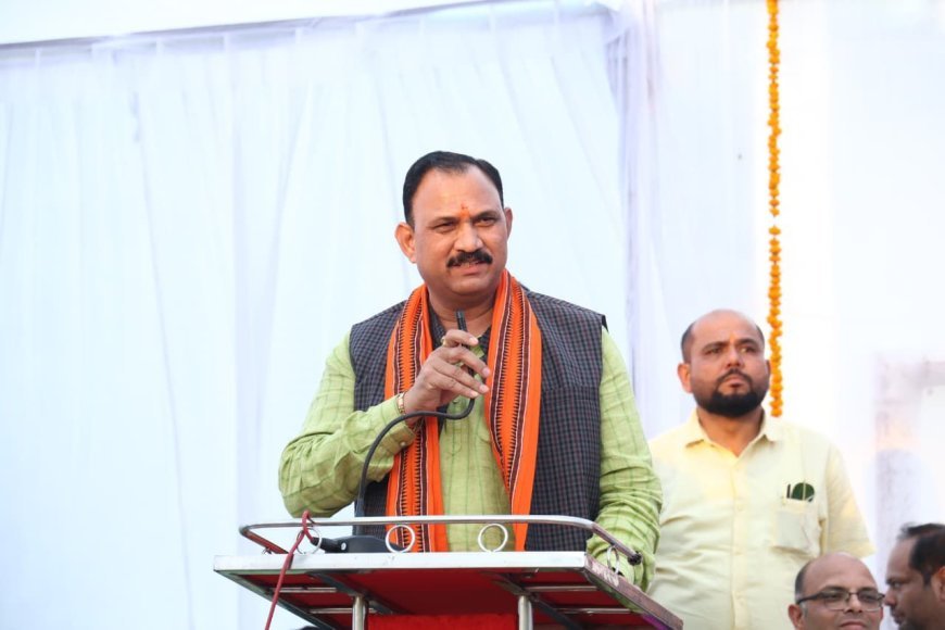 मनेंद्रगढ़ में फिजियोथेरेपी कॉलेज का भूमिपूजन, स्वास्थ्य मंत्री श्यामबिहारी जायसवाल बोले—बनाएंगे मेडिकल हब