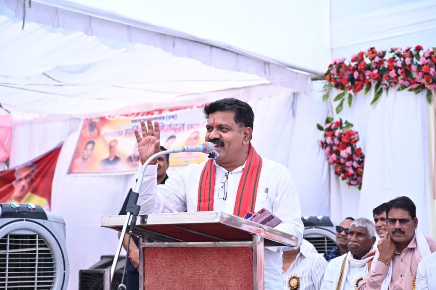 कुर्मी क्षत्रिय समाज का गौरवशाली अतीत: उप मुख्यमंत्री विजय शर्मा, जामगांव में विकास कार्यों की घोषणा