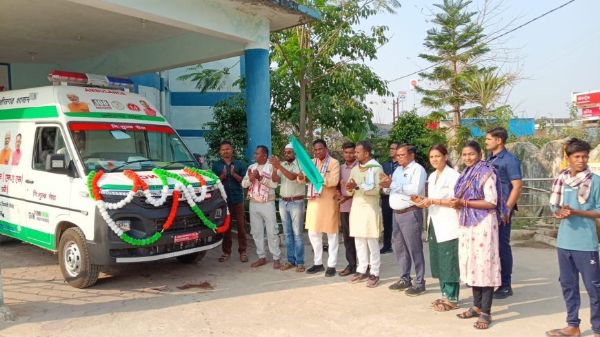 गरियाबंद के मैनपुर में नई 108 एंबुलेंस सेवा शुरू, ग्रामीणों को मिलेगी त्वरित चिकित्सा सुविधा